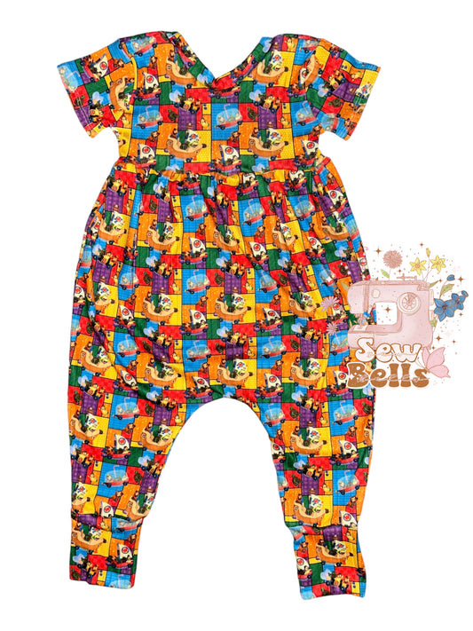12/18 short sleeve magnolia romper