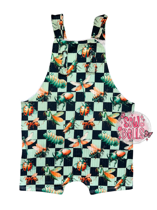 4t short knotted overalls